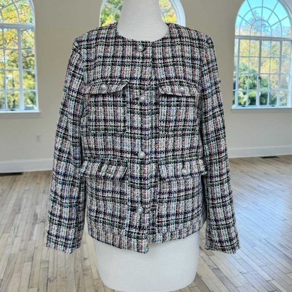 NWT Boucle Tweed jacket - Picture 14 of 16